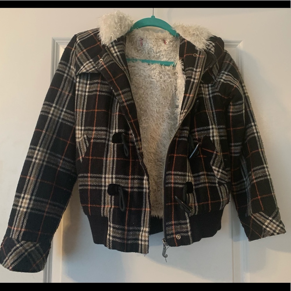 Plaid Winter Coat